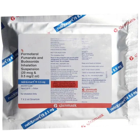 nebzmart fb 0.5mg smartules 2 ml